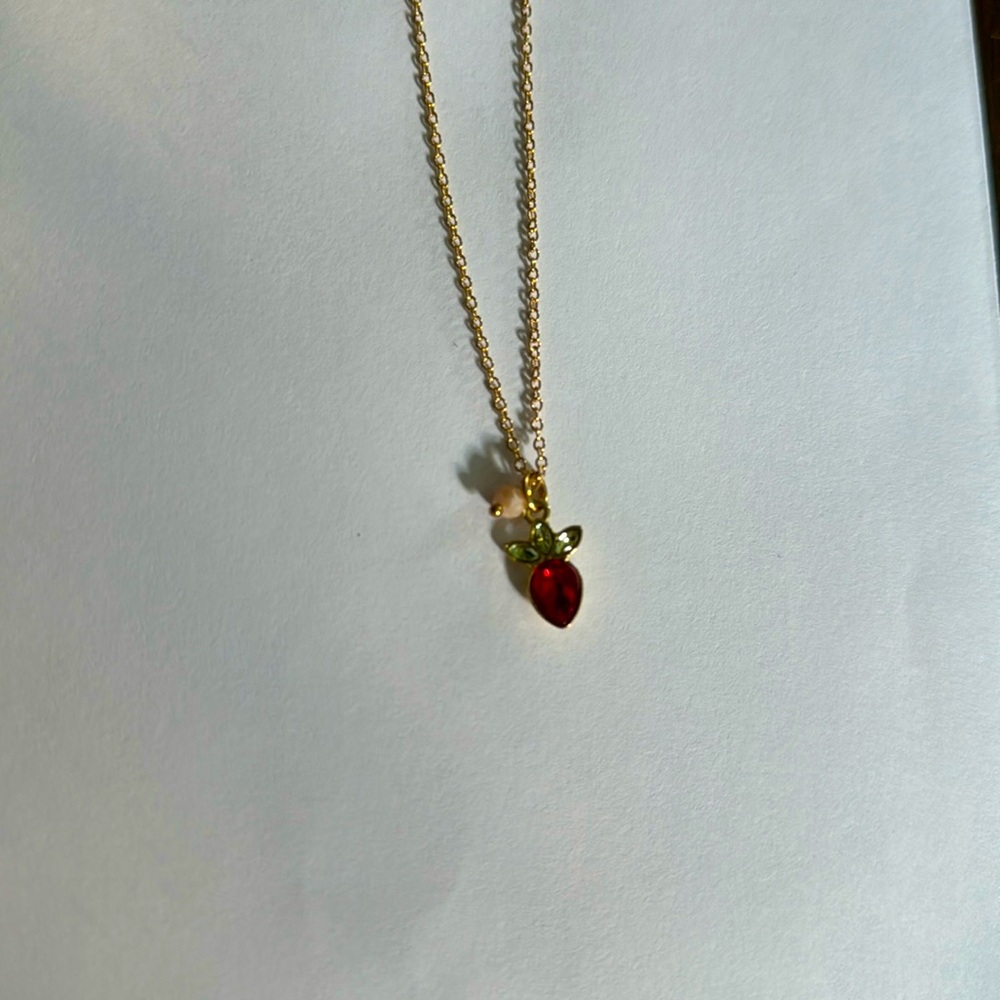 Fruit Necklace - Strawberry